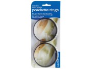 Kitchen Craft Poachette Rings (set of 2 non-stick)